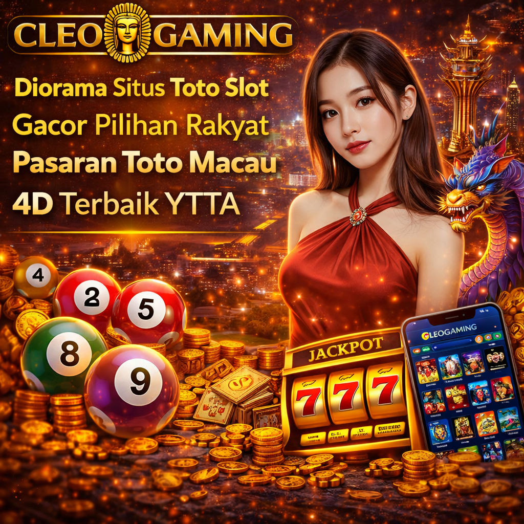 CLEOGAMING merupakan diorama situs toto slot gacor pilihan rakyat yang menghadirkan pasaran toto Macau 4d terbaik ytta dengan konsistensi hadiah toto yang fantastis.